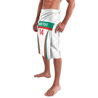 Custom Bulgaria Football Lavalava Bulgarian Pattern Sporty Style