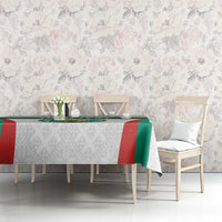 Custom Bulgaria Football Tablecloth Bulgarian Pattern Sporty Style
