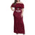 Custom Bulgaria Football Family Matching Off Shoulder Maxi Dress and Hawaiian Shirt Go Lavovete Bulgarian Pattern
