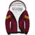 Custom Bulgaria Football Sherpa Hoodie Go Lavovete Bulgarian Pattern