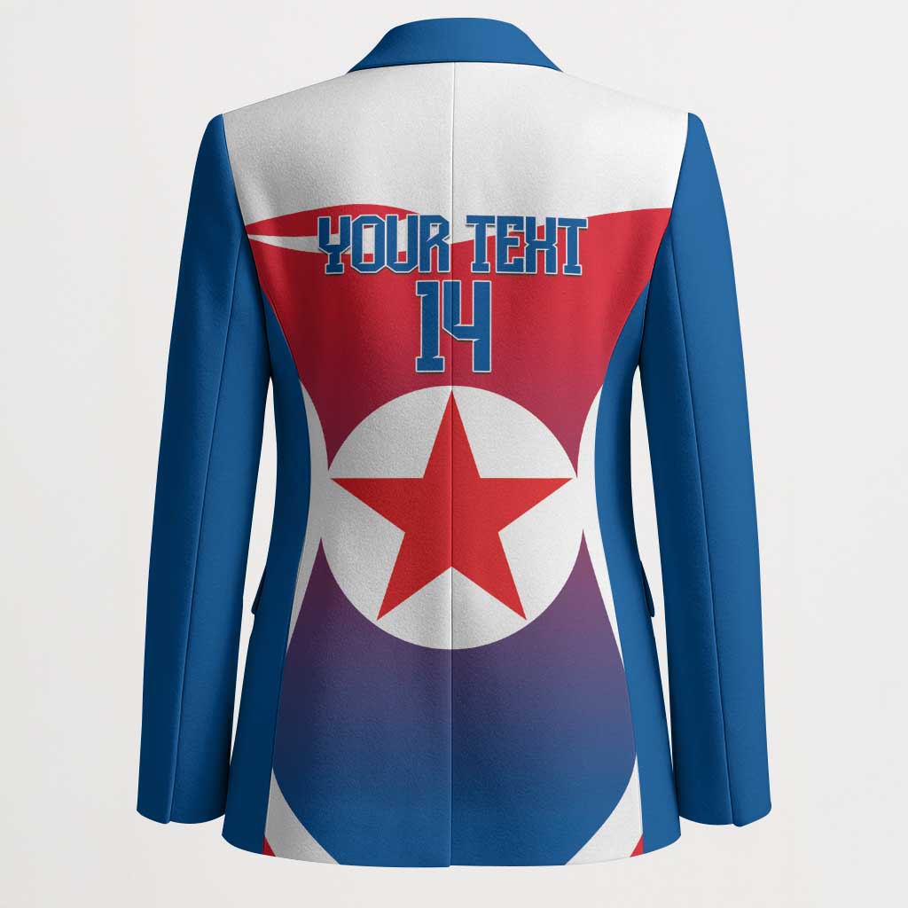 Custom North Korea Football 2026 Blazer Come On Eastern Azaleas