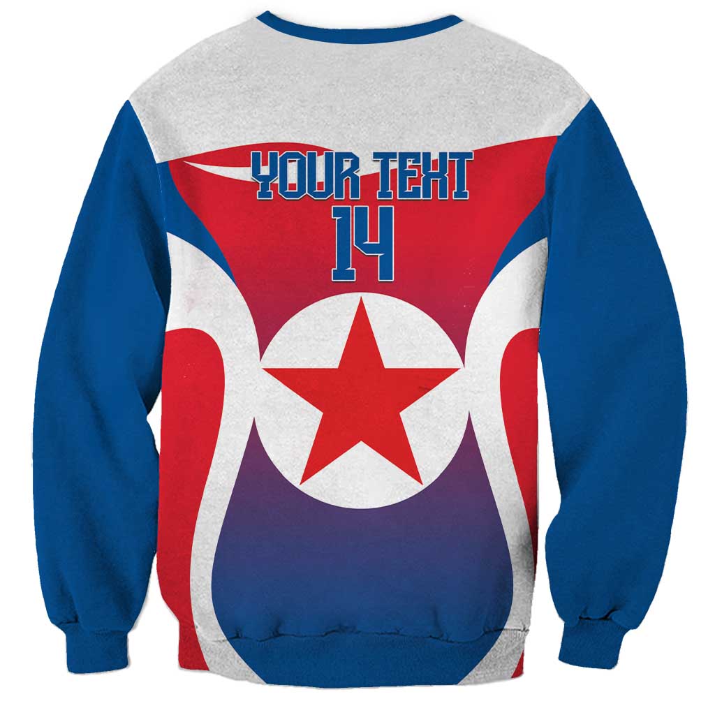 Custom North Korea Football 2026 Sweatshirt Come On Eastern Azaleas