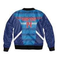 Custom Philippines Football 2026 Bomber Jacket Come On Filipinas