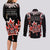 Canada National Aboriginal Day Couples Matching Long Sleeve Bodycon Dress and Long Sleeve Button Shirt Canadian Indigenous Haida - Wonder Print Shop