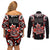 Canada National Aboriginal Day Couples Matching Off Shoulder Short Dress and Long Sleeve Button Shirt Canadian Indigenous Haida - Wonder Print Shop