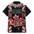 Canada National Aboriginal Day Family Matching Short Sleeve Bodycon Dress and Hawaiian Shirt Canadian Indigenous Haida - Wonder Print Shop