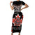 Canada National Aboriginal Day Family Matching Short Sleeve Bodycon Dress and Hawaiian Shirt Canadian Indigenous Haida - Wonder Print Shop