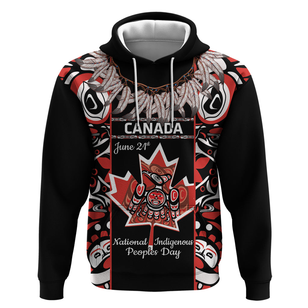 Canada National Aboriginal Day Hoodie Canadian Indigenous Haida - Wonder Print Shop