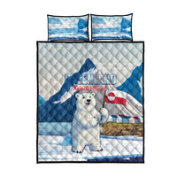 Greenland Quilt Bed Set Kalaallit Nunaat Polar Bear