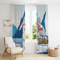 Greenland Window Curtain Kalaallit Nunaat Polar Bear