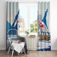 Greenland Window Curtain Kalaallit Nunaat Polar Bear