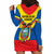 Ecuador Hoodie Dress Ecuadorian Coat Of Arms Yellow Version - Wonder Print Shop