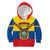 Ecuador Kid Hoodie Ecuadorian Coat Of Arms Yellow Version - Wonder Print Shop