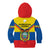 Ecuador Kid Hoodie Ecuadorian Coat Of Arms Yellow Version - Wonder Print Shop