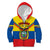 Ecuador Kid Hoodie Ecuadorian Coat Of Arms Yellow Version - Wonder Print Shop