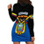 Ecuador Hoodie Dress Ecuadorian Coat Of Arms Black Version - Wonder Print Shop