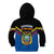 Ecuador Kid Hoodie Ecuadorian Coat Of Arms Black Version - Wonder Print Shop