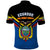 Ecuador Polo Shirt Ecuadorian Coat Of Arms Black Version - Wonder Print Shop