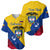 Personalised Colombia Baseball Jersey Colombian Coat Of Arms With Andean Condor - Wonder Print Shop