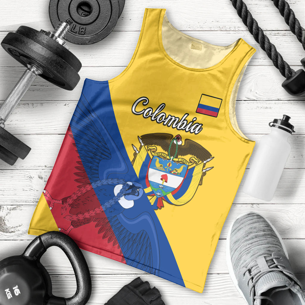 personalised-colombia-men-tank-top-colombian-coat-of-arms-with-andean-condor