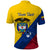 Personalised Colombia Polo Shirt Colombian Coat Of Arms With Andean Condor - Wonder Print Shop