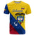 Personalised Colombia T Shirt Colombian Coat Of Arms With Andean Condor - Wonder Print Shop