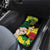 Benin National Day Car Mats Happy 64th Independence Anniversary Yellow Allamanda - Wonder Print Shop