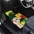 Benin National Day Car Mats Happy 64th Independence Anniversary Yellow Allamanda - Wonder Print Shop