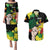 Benin National Day Couples Matching Puletasi and Hawaiian Shirt Happy 64th Independence Anniversary Yellow Allamanda - Wonder Print Shop