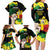 Benin National Day Family Matching Long Sleeve Bodycon Dress and Hawaiian Shirt Happy 64th Independence Anniversary Yellow Allamanda - Wonder Print Shop