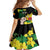 Benin National Day Family Matching Off Shoulder Short Dress and Hawaiian Shirt Happy 64th Independence Anniversary Yellow Allamanda - Wonder Print Shop