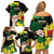 Benin National Day Family Matching Off Shoulder Short Dress and Hawaiian Shirt Happy 64th Independence Anniversary Yellow Allamanda - Wonder Print Shop