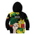 Benin National Day Kid Hoodie Happy 64th Independence Anniversary Yellow Allamanda - Wonder Print Shop