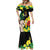 Benin National Day Mermaid Dress Happy 64th Independence Anniversary Yellow Allamanda - Wonder Print Shop