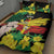 Benin National Day Quilt Bed Set Happy 64th Independence Anniversary Yellow Allamanda - Wonder Print Shop