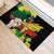 Benin National Day Rubber Doormat Happy 64th Independence Anniversary Yellow Allamanda - Wonder Print Shop