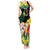 Benin National Day Tank Maxi Dress Happy 64th Independence Anniversary Yellow Allamanda - Wonder Print Shop