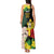 Benin National Day Tank Maxi Dress Happy 64th Independence Anniversary Yellow Allamanda - Wonder Print Shop