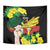 Benin National Day Tapestry Happy 64th Independence Anniversary Yellow Allamanda