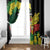 Benin National Day Window Curtain Happy 64th Independence Anniversary Yellow Allamanda - Wonder Print Shop