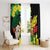 Benin National Day Window Curtain Happy 64th Independence Anniversary Yellow Allamanda - Wonder Print Shop