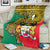 Personalised Benin National Day Blanket Coat Of Arms With Leopard African Pattern