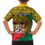 Personalised Benin National Day Kid Hawaiian Shirt Coat Of Arms With Leopard African Pattern - Wonder Print Shop