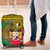 Personalised Benin National Day Luggage Cover Coat Of Arms With Leopard African Pattern - Wonder Print Shop