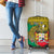 Personalised Benin National Day Luggage Cover Coat Of Arms With Leopard African Pattern - Wonder Print Shop