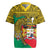 Personalised Benin National Day Rugby Jersey Coat Of Arms With Leopard African Pattern - Wonder Print Shop