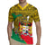 Personalised Benin National Day Rugby Jersey Coat Of Arms With Leopard African Pattern - Wonder Print Shop