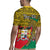 Personalised Benin National Day Rugby Jersey Coat Of Arms With Leopard African Pattern - Wonder Print Shop