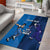 Custom USA and India Cricket Area Rug 2024 Together Dynamic Style - Wonder Print Shop