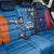 Custom USA and India Cricket Back Car Seat Cover 2024 Together Dynamic Style - Wonder Print Shop